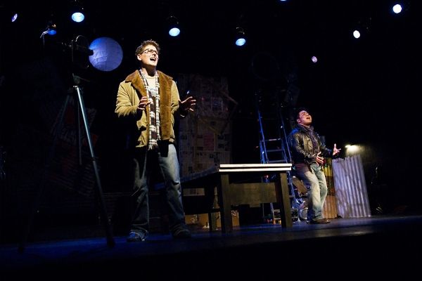 Luke Chapman as Mark and Enrico Banson as Roger Photo